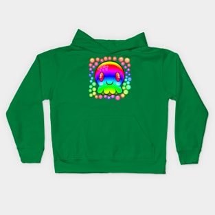 Rainbow Octopus Kids Hoodie